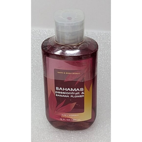 Bath & Body Works Bahamas Passionfruit & Banana Flower Shower Gel 10 Fl Oz - Picture 1 of 1